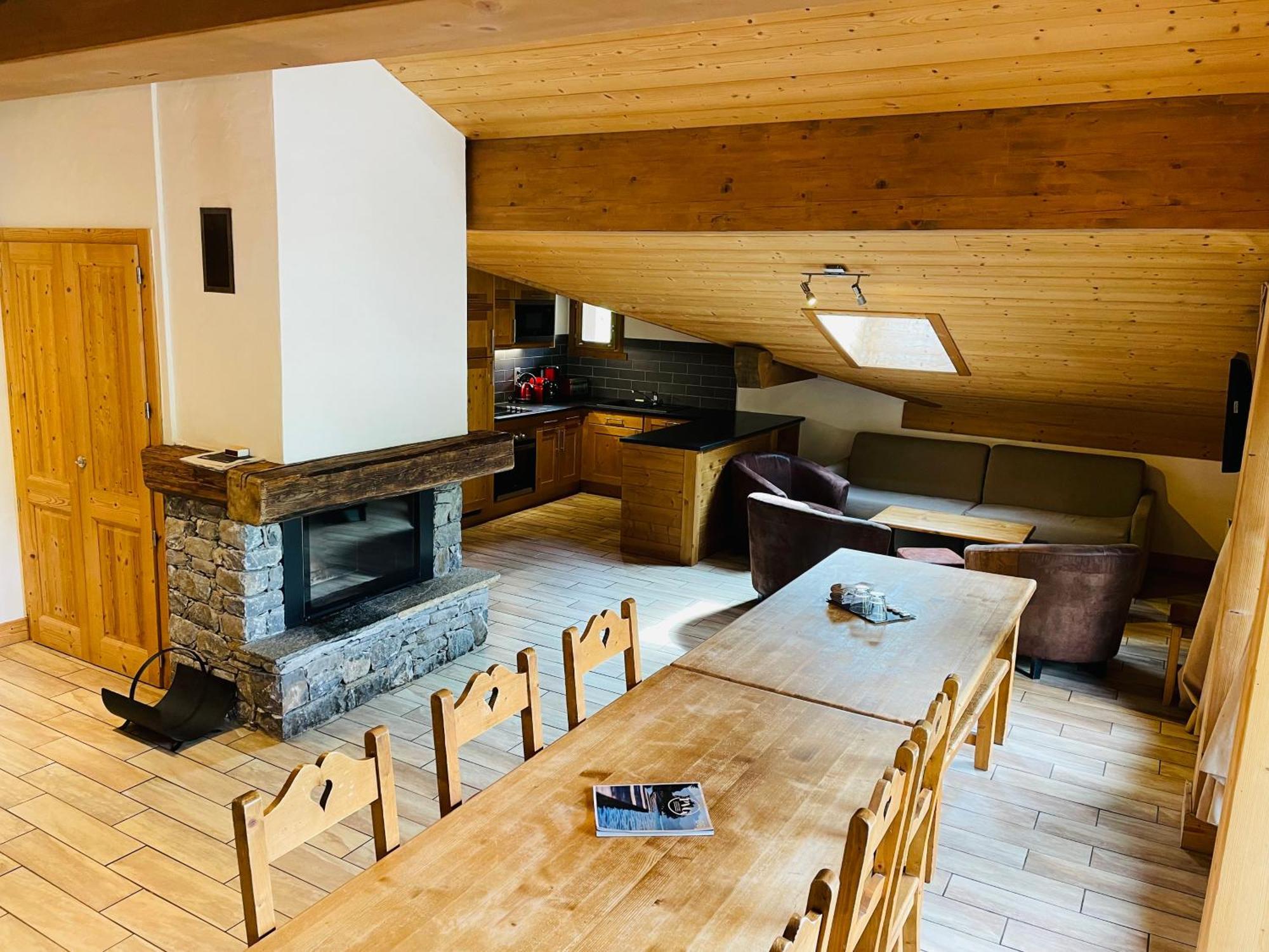 Residence - Les Grandes Alpes La Clusaz Kamer foto